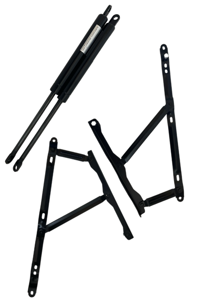 1200N Ottoman Bed Lift Gas Spring Strut Support Hinge Set – Hydraulic Lift Mechanism