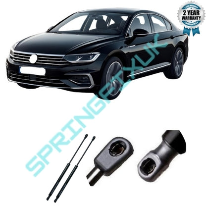 2x Bonnet Gas Struts for VW Passat 1999+ – OEM 3B0823359B/C/D 280N 722mm
