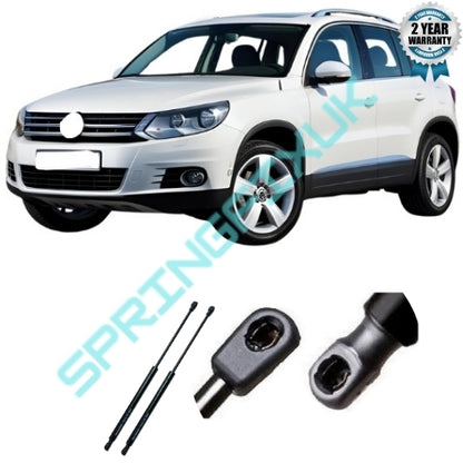 2x Tailgate Gas Struts for VW Tiguan 2007–2016 – OEM 5N0827550A 500N Pair